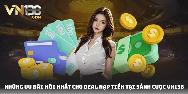 Những ưu đãi mới nhất cho deal nạp tiền tại sảnh cược VN138