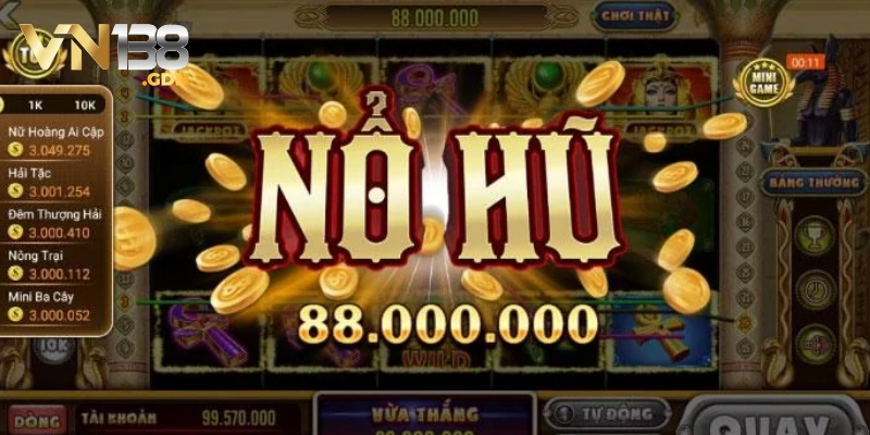 Hướng dẫn cách chơi nổ hũ đổi thưởng online đơn giản nhất